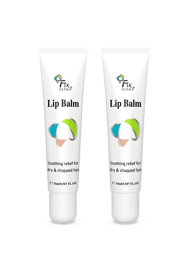 FIXDERMA بلسم الشفاه FIXDERMA مع فيتامين C وفيتامين E | بلسم للشفاه الداكنة | للشفاه الجافة والمتشققة - 15 مل (عبوة من 2)  - Image 1