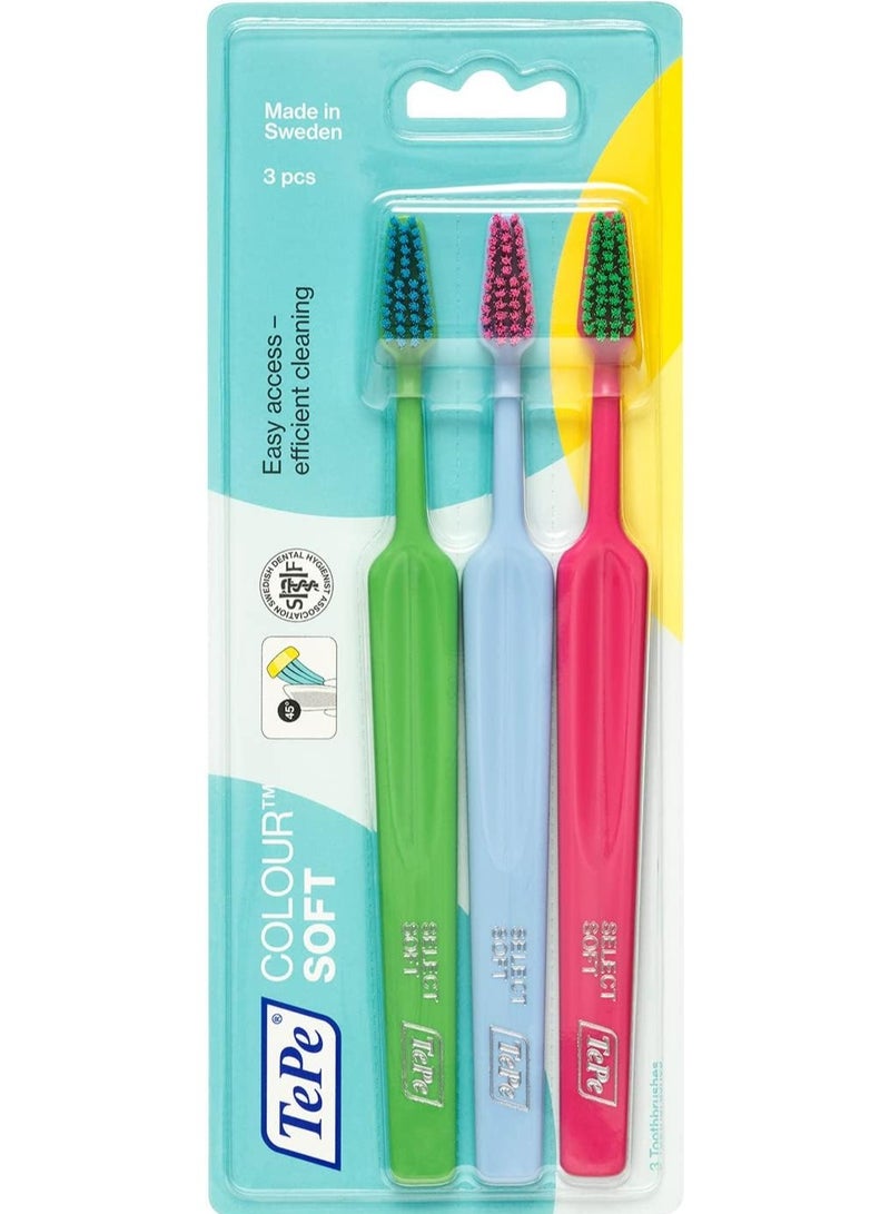 تيبي فرشاة أسنان كلر ناعمة - Image 1