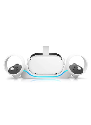 High-Speed Charging Dock for Oculus Quest 2 - USB Charging Station with Breathing Light and Controller Storage Stand for VR Headset. - pzsku/Z77E397D479B2F6340A68Z/45/1746836926/4dc9e8f1-ca31-487b-8bad-98f5b6a1d319