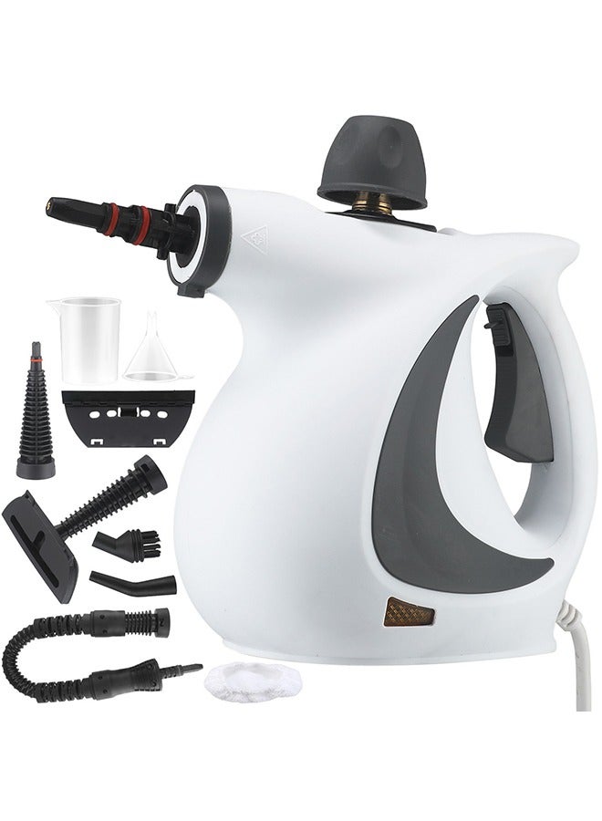 XiuWoo Handheld Steam Cleaner, Pressurized Multi-Surface Steamer for Cleaning, 10 in 1 Steam Cleaner for Home, Kitchen, Bathroom, Car, Upholstery, Crevice, Floor, Window Cleaning - Image 1