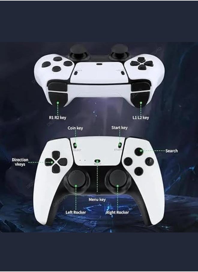 Generic M15 Wireless Video Games for Tv Gaming, Retro Gaming Console with Game Stick 4K HD Game Stick, Plug & Play TV Video Game Set for 2 Player 2000+ Games 2.4G Wireless  - Image 3
