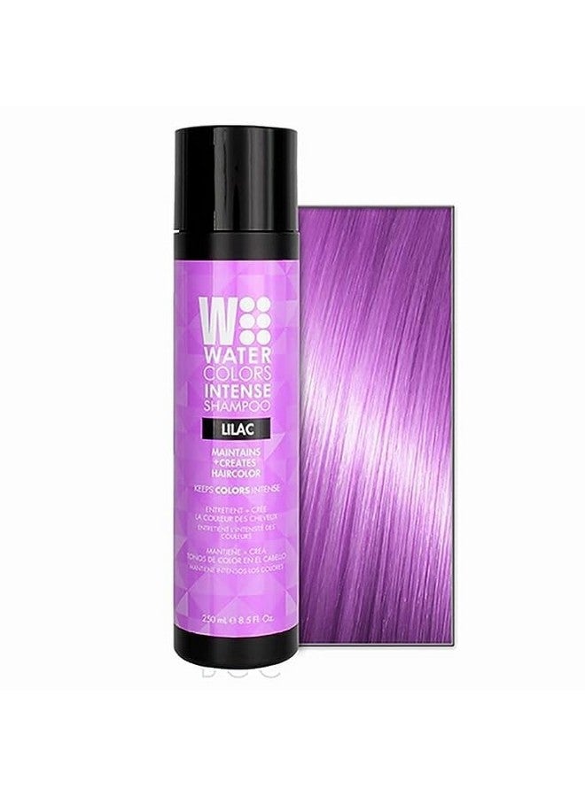 Watercolors Atercolors Intense Color Depositing Sulfate & Paraben Free Shampoo Maintains & Enhances Haircolor Lilac 8.5 Oz - Image 2