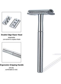 NKX Stainless Steel Double Edge Shaving Razor  - Image 2
