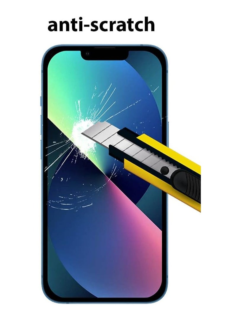 LEDIN Screen Protector for iPhone 13 tempered glass screen protector 9H hardness scratch resistance iPhone 13 full glue edge to edge glass (iPhone 13) - Image 4
