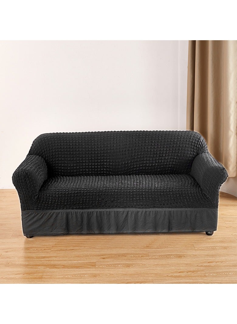 GOLDEN MILLION Stretch Sofa Slipcovers Non-slip Armchair Couch Cover With Elastic Straps Furniture Frotector Washable Anti-Skid - Image 1