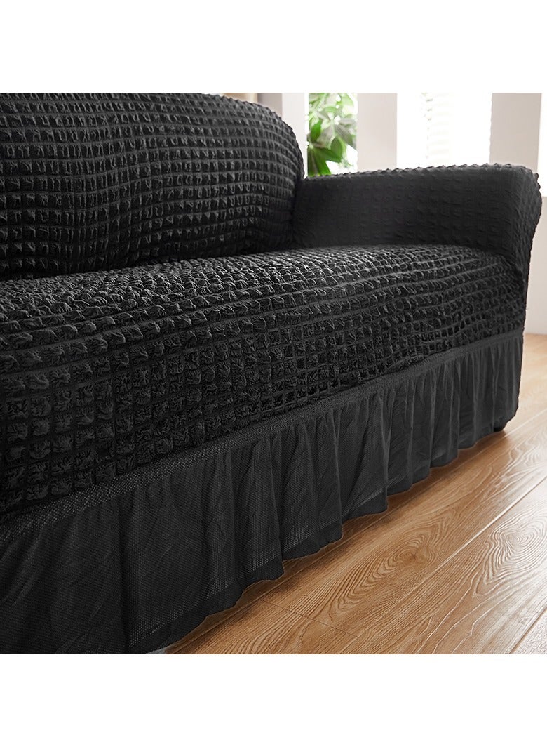 GOLDEN MILLION Stretch Sofa Slipcovers Non-slip Armchair Couch Cover With Elastic Straps Furniture Frotector Washable Anti-Skid - Image 2