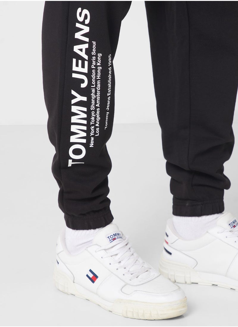 TOMMY JEANS - Graphic Sweatpants - Image 1
