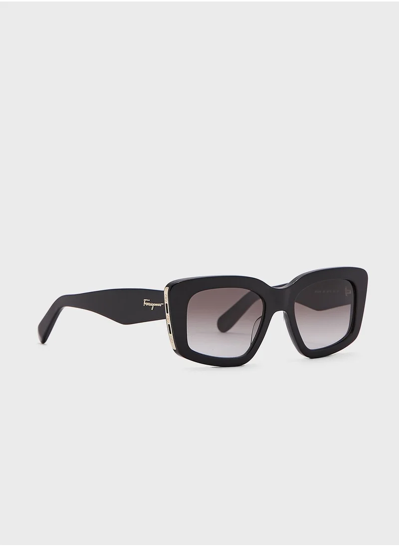 Salvatore Ferragamo Wayfarer Sunglasses