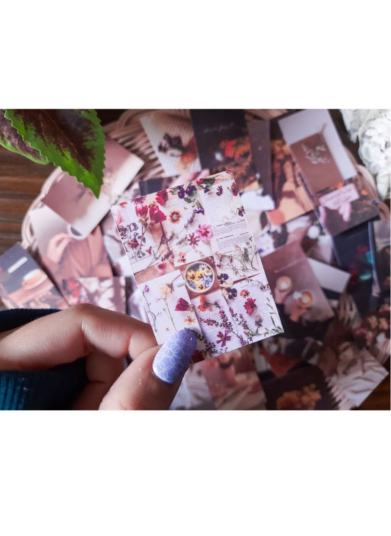 Generic - A pack of small paper stickers is one of the most important elements of journals and correspondence. It contains different shapes and various sentences - Image 1