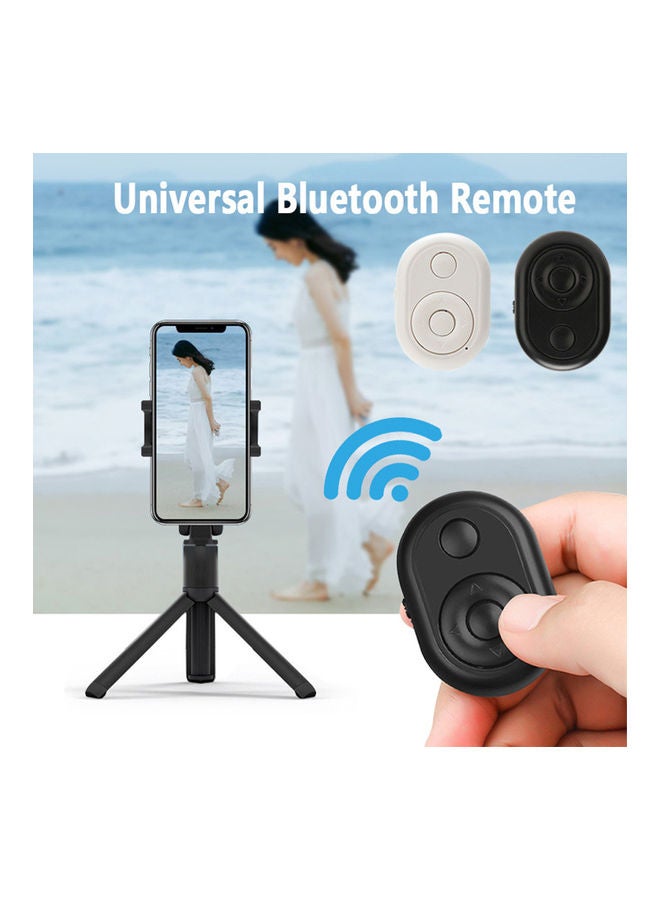 NIBEMINENT Mini Wireless Bluetooth Camera Remote Control Selfie Shutter Black - Image 3