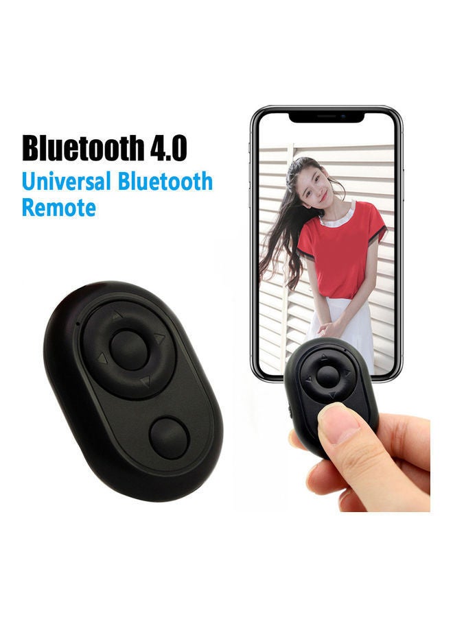NIBEMINENT Mini Wireless Bluetooth Camera Remote Control Selfie Shutter Black - Image 2