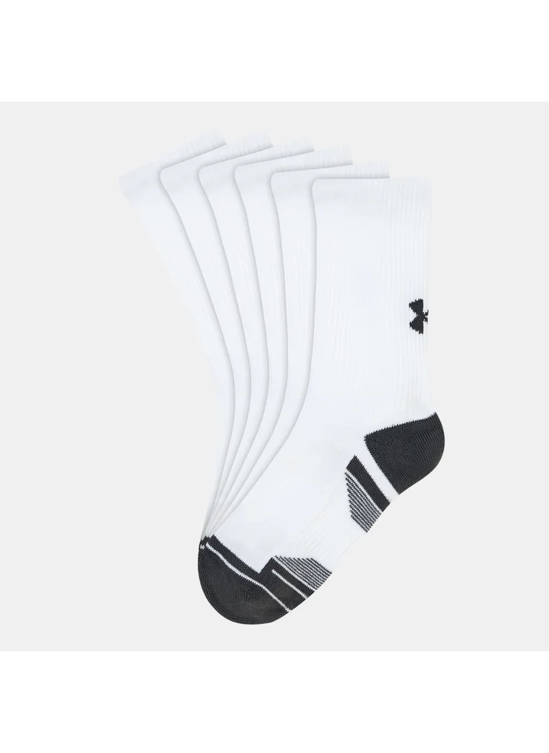 UNDER ARMOUR Kids' UA Performance Tech Crew Socks (3 Pack)