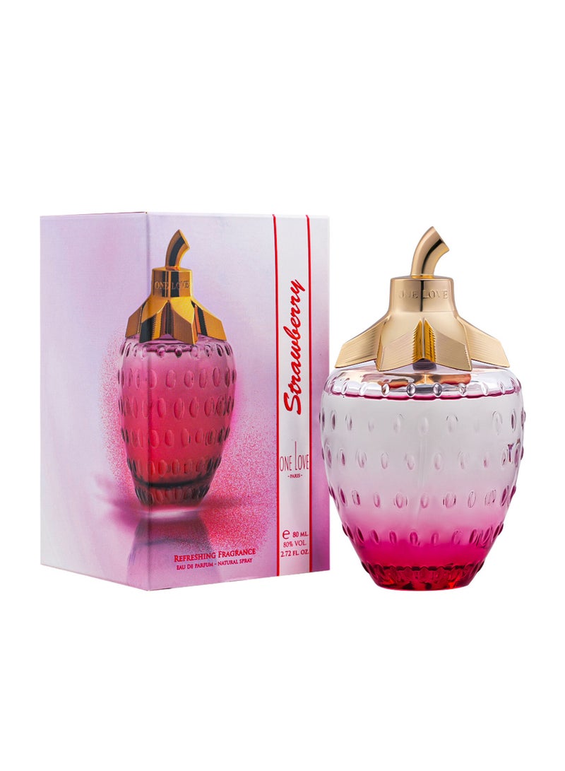 DERAAH Strawberry Perfume 80ml - Image 1