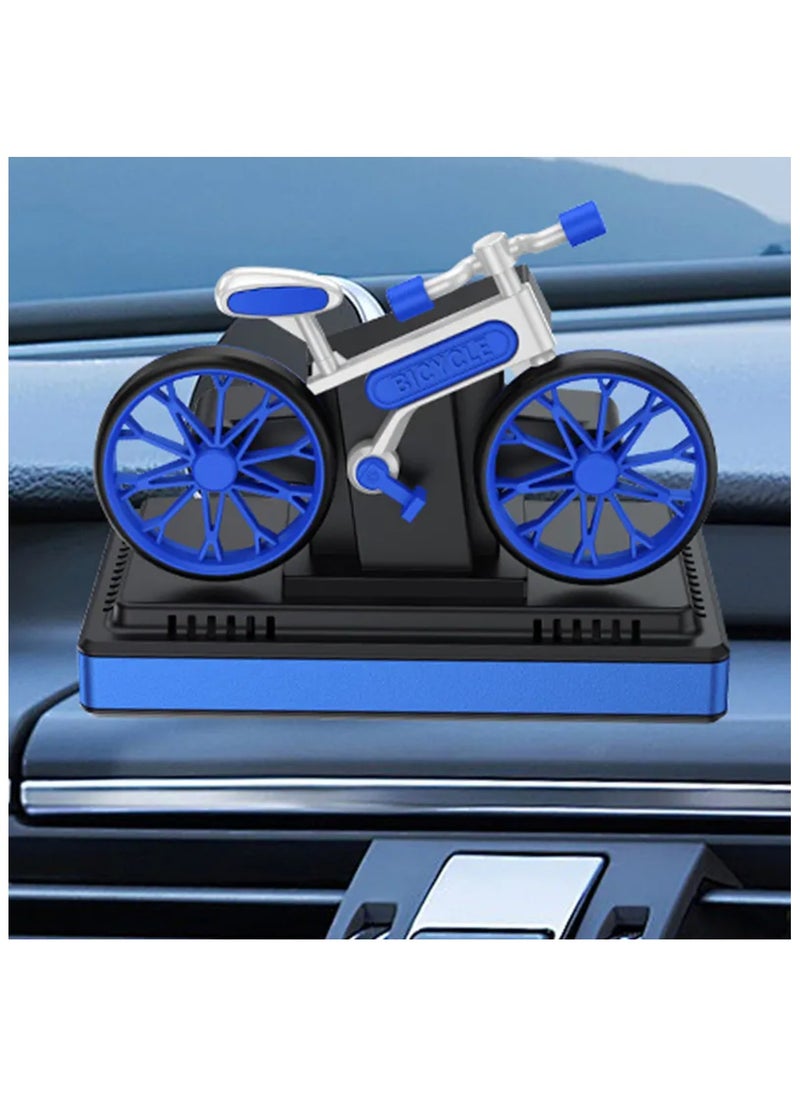 spinning bike car air freshener sounds like a fun and unique product! It could be designed to look like a miniature spinning bike, perhaps with a holder for an essential oil or scented gel.