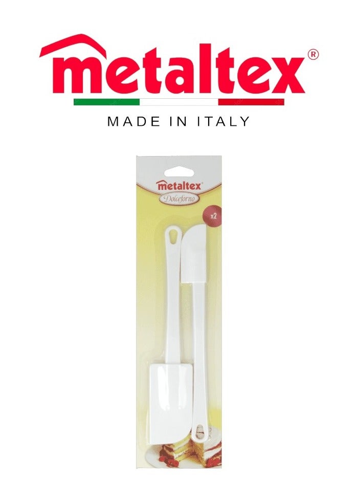Metaltex Whippy Pastry Spatula Set – 2-Piece, 24cm EVA Head & ABS Handle - Image 1