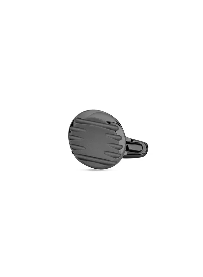 شيروتي 1881 Gents Cufflinks Black â€“ Sleek and Modern Jewelry for Men