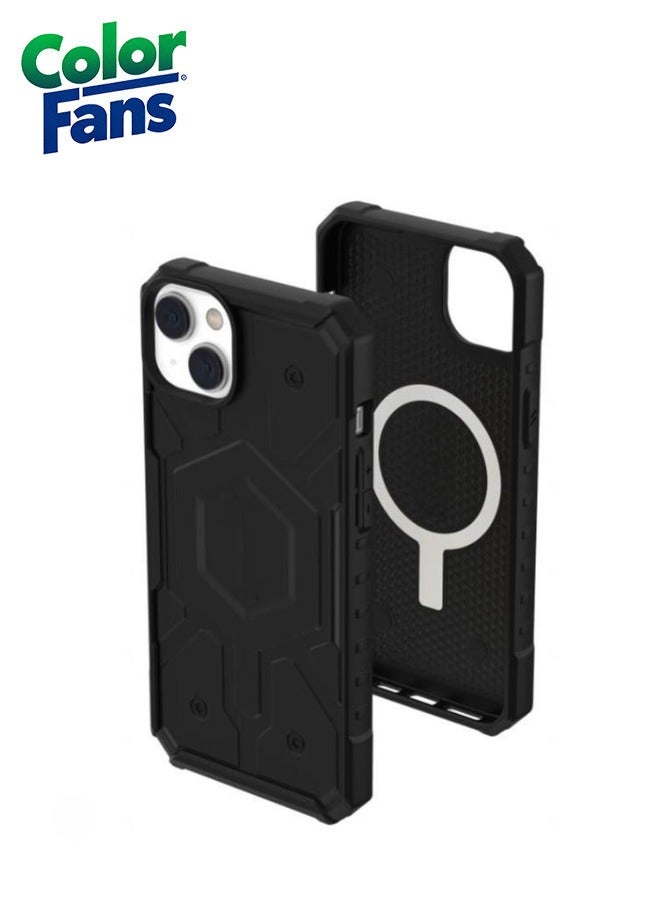 Color Fans Pathfinder MagFit iPhone 13 Case Protective Cover Black - Image 1
