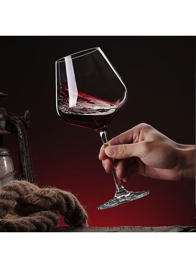 Fankaqi Luxury Crystal Wine Glass Set With Decanter High Stem Red Wine Gl Gift For Housewarming Birthday Holiday - Image 3