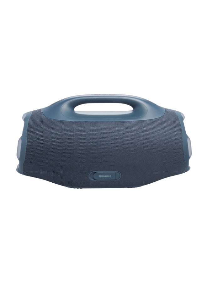 JBL Boombox 4 Portable Speaker, AI Sound Boost, JBL Pro Sound with Deep Bass, Up to 34 Hours Playtime, IP68 Waterproof & Dustproof, Bluetooth 5.4, Auracast Multi-Speaker Connectivity, USB-C Audio Playback, Blue -JBLBOOMBOX4BLUUK JBLBOOMBOX4BLUUK blue - Image 3