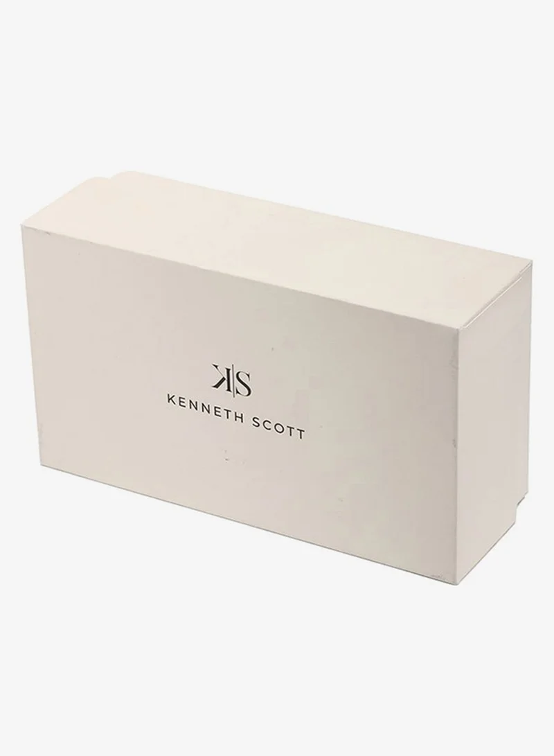 Kenneth Scott Rose Gold Women's Stainless Steel Analog Watch K23513-RBKK - 26.3 mm for Women | Best Price UAE
