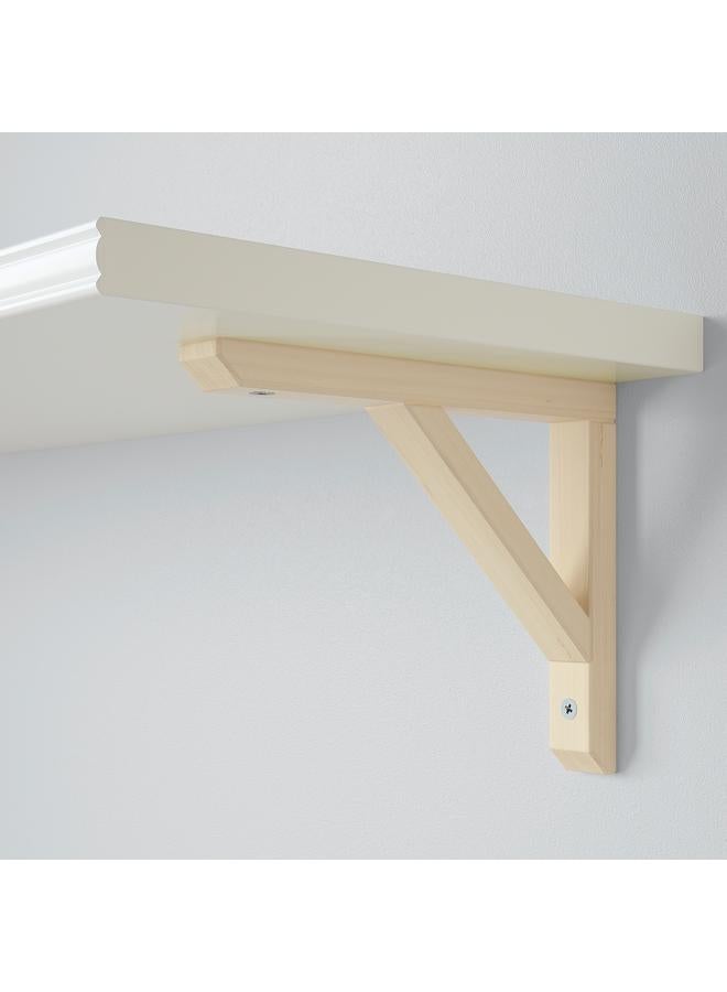 Zaboon Wall Shelf, White/Aspen, 120X30 Cm - Image 4