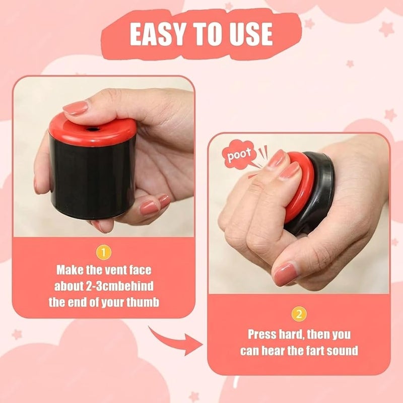 2 Pcs Fart Noise Maker, The Pooter Fart Toy, Squeeze Activated Novelty Gag Gift for Parties and Pranks, Two Pack of The Original Pooter Fart Noise Makers, Hilarious Pooter Tooter Sound Effects - Image 3