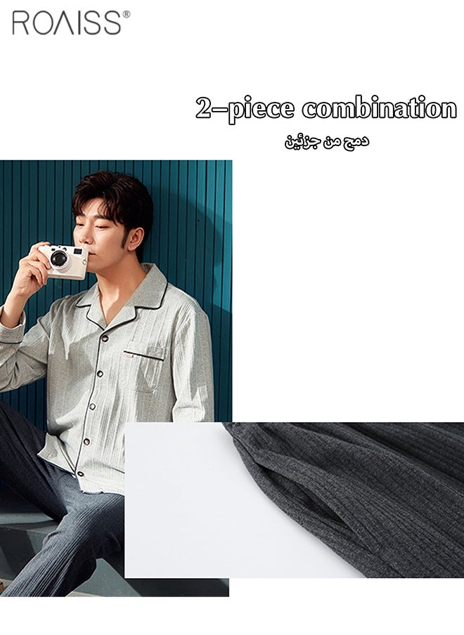 2-Piece Set Of Unisex Pajamas Pure Cotton Long Sleeved Pants For Couples' Home Wear Fashion Casual Family Set - pzsku/Z77E4FBB6F21E1BBE1EA8Z/45/_/1721369005/11edf72a-5983-4b3b-bf07-2b24b11e3914