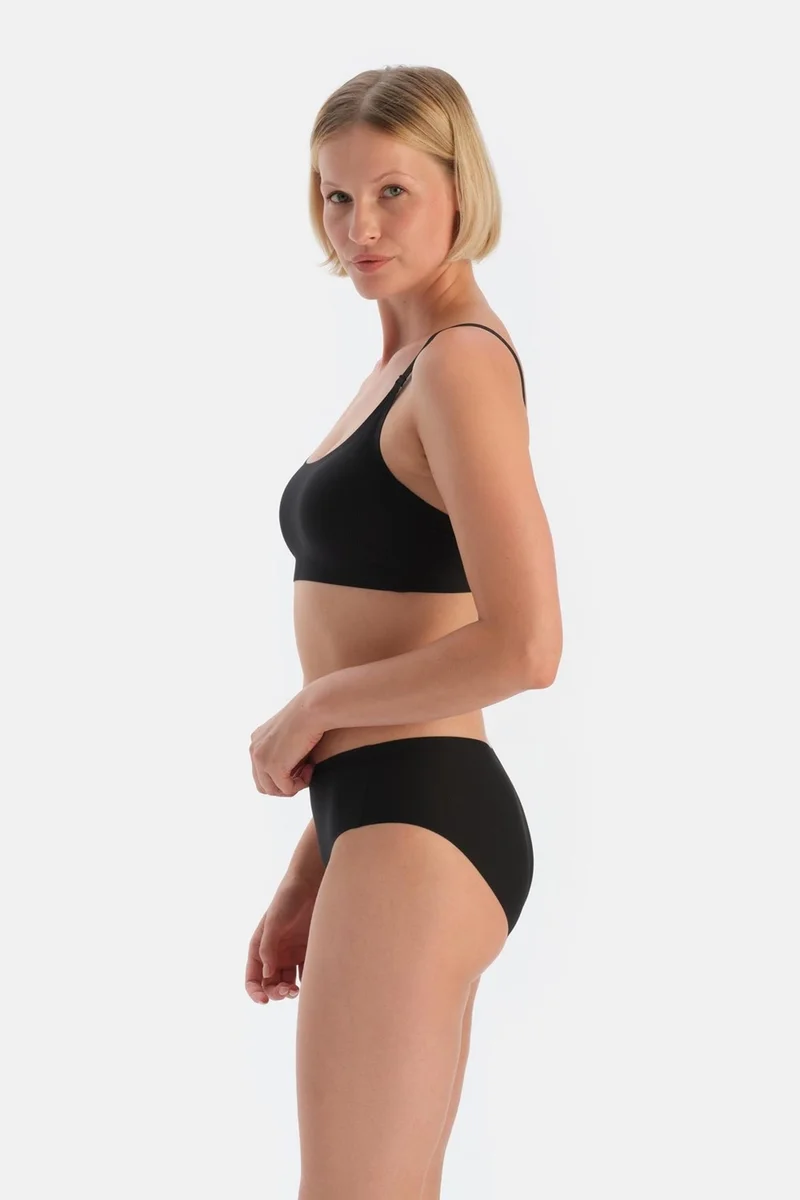 داجي Black 5149KC 2-Piece Camisole Hipster Panties