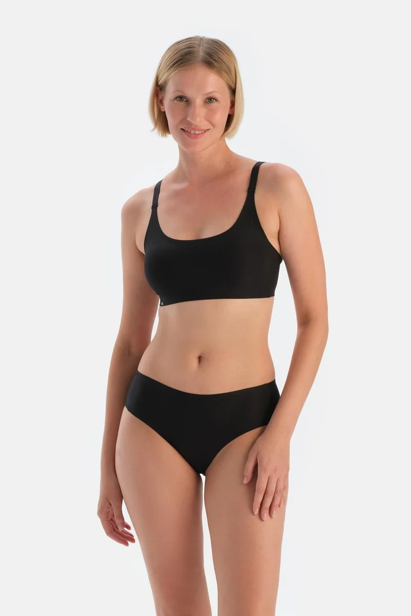 داجي Black 5149KC 2-Piece Camisole Hipster Panties