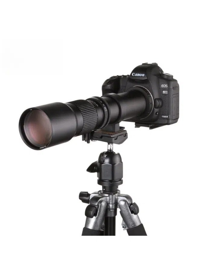 500mm f8-f32 manual telephoto T2 port SLR photography fixed focus lens for moon telescope suitable for Sony micro single FE port (full frame)  - Image 1