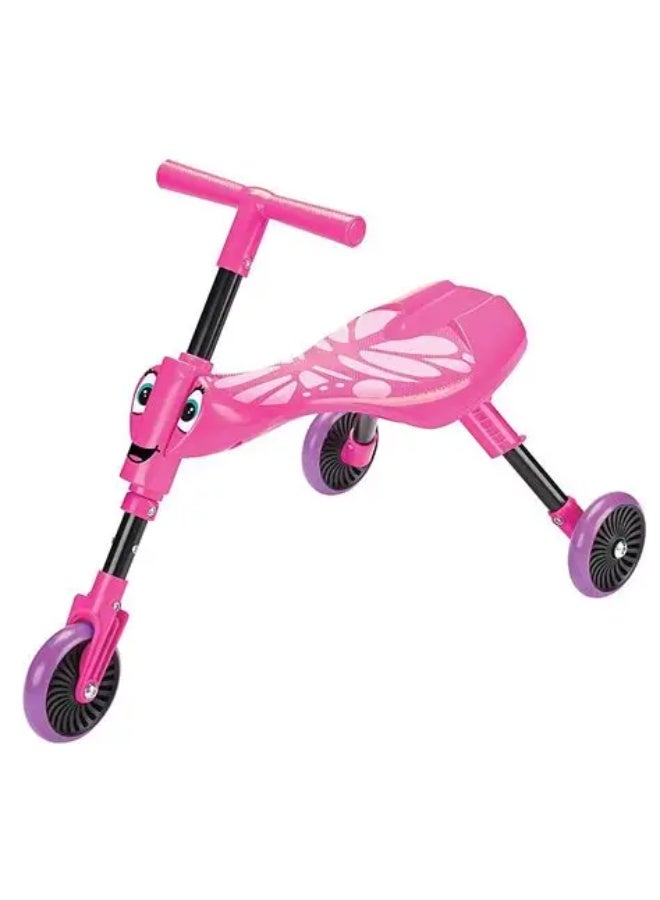 MOOKIE SCUTTLE BUG BUTTERFLY PINK AND PURPLE