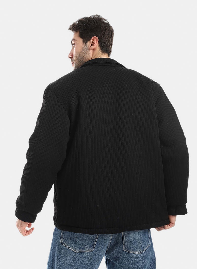 Red Circle Istanbul Lycra Jacket With Zipper - Image 3