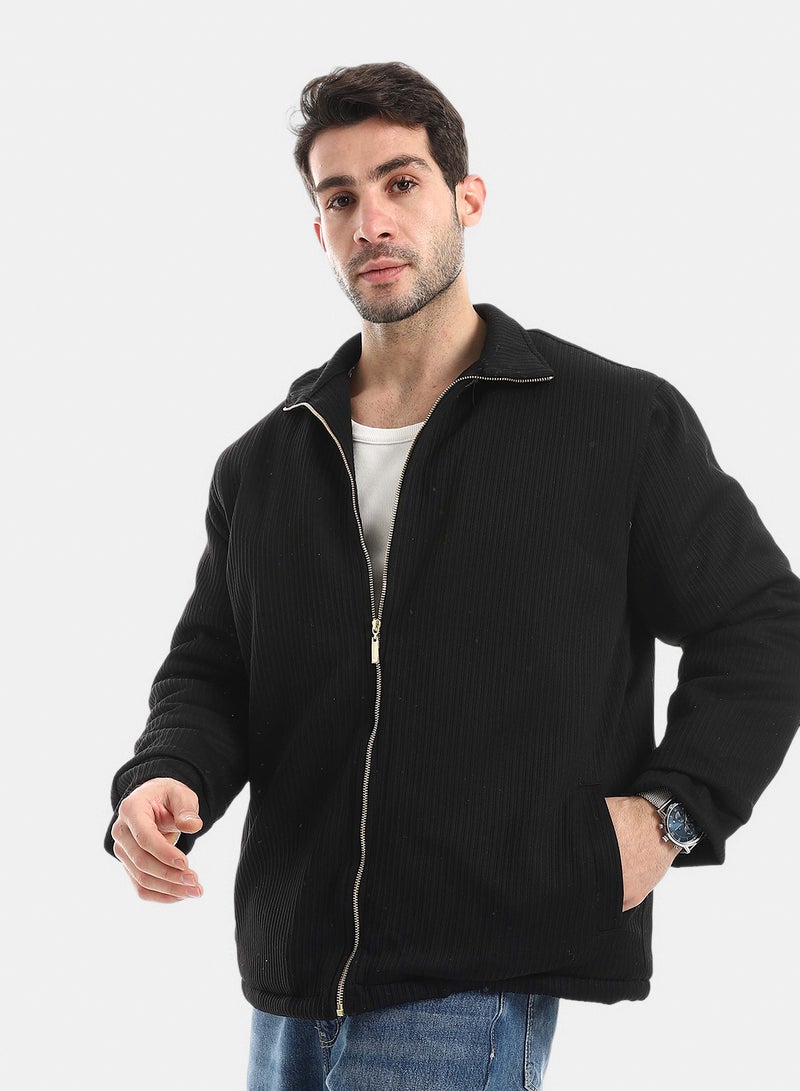 Red Circle Istanbul Lycra Jacket With Zipper - Image 2