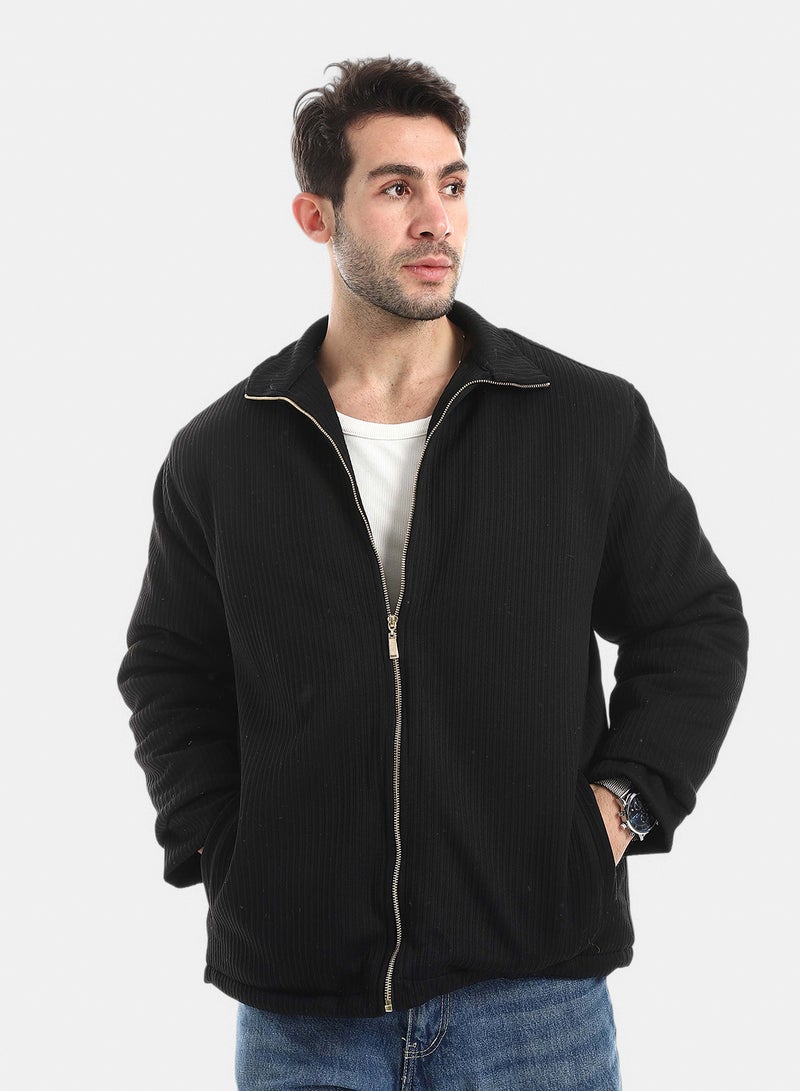 Red Circle Istanbul Lycra Jacket With Zipper - Image 1
