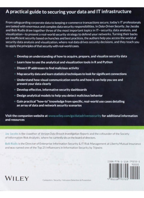 Data-Driven Security: Analysis, Visualization and Dashboards