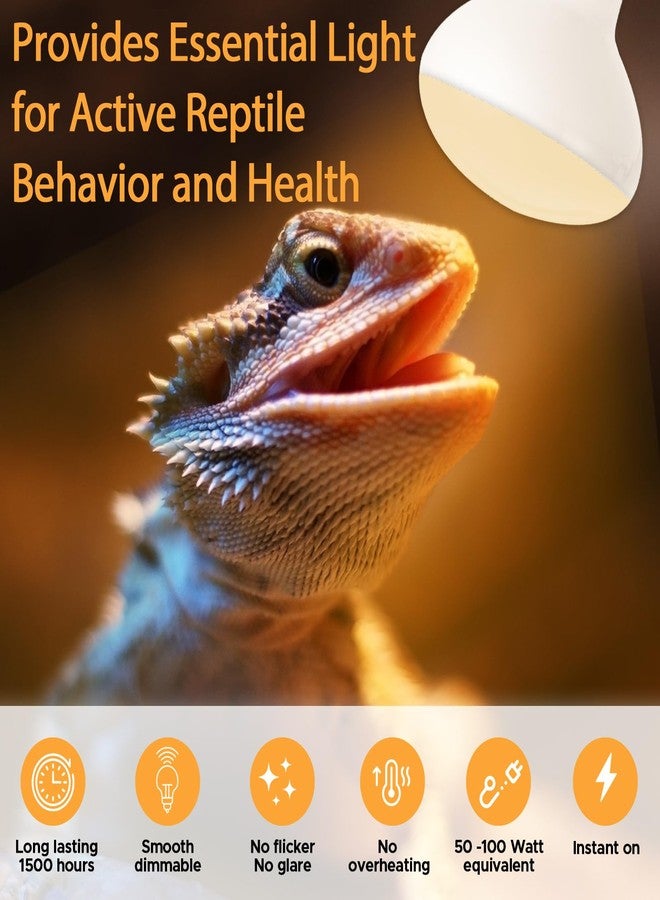 ToxiRium Reptile Heat Lamp 75W Sun Lamp Self-Ballasted Vapor Basking Spot Lamp/Bulb/Light for Reptile and Amphibian E26-2pcs - Image 3