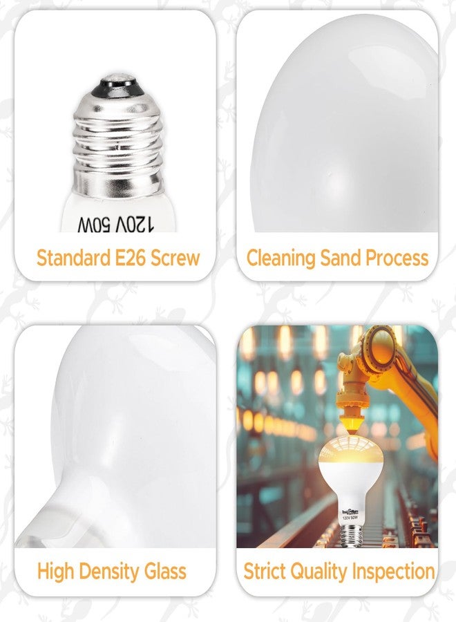 ToxiRium Reptile Heat Lamp 75W Sun Lamp Self-Ballasted Vapor Basking Spot Lamp/Bulb/Light for Reptile and Amphibian E26-2pcs - Image 5