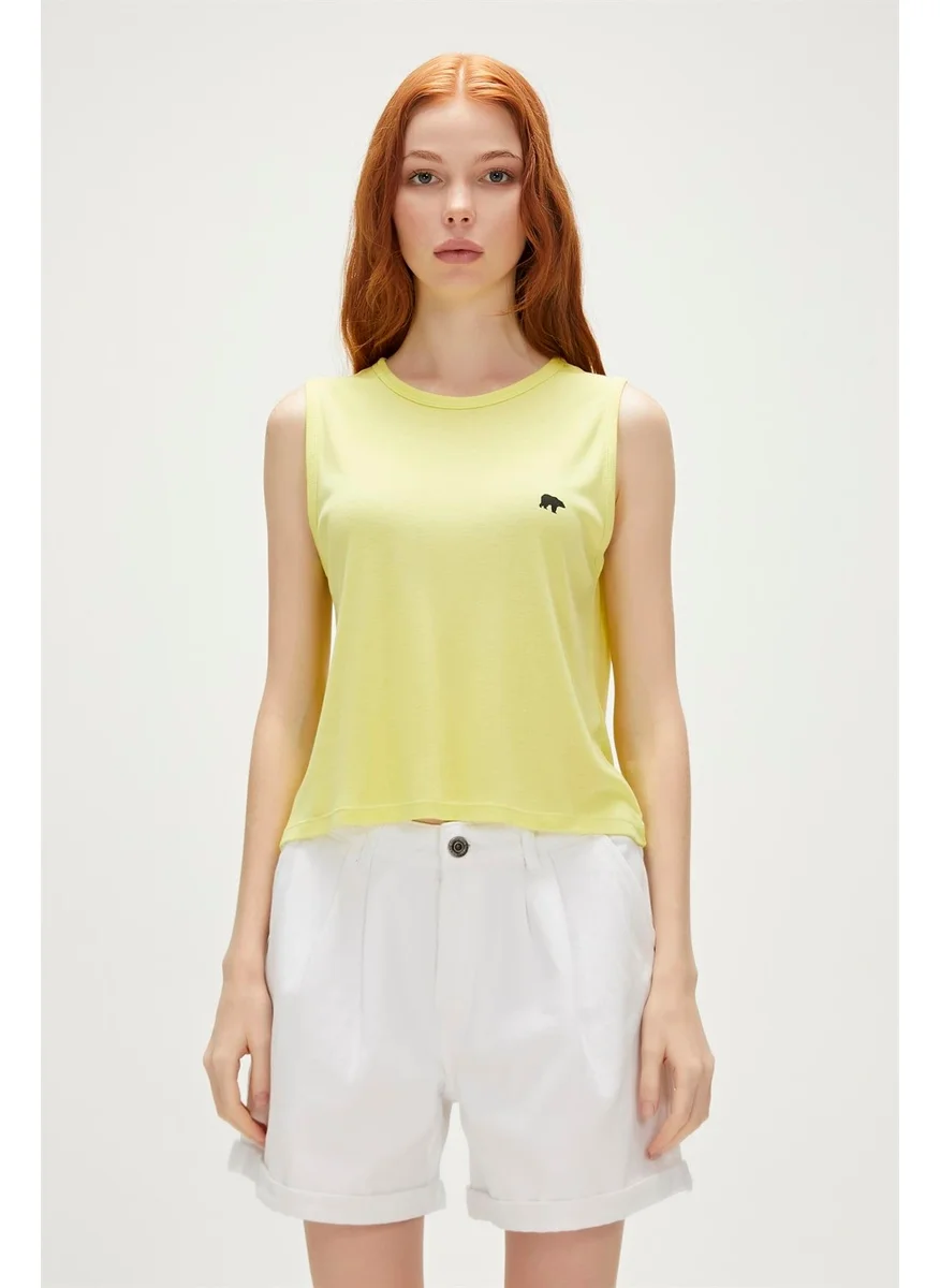 باد بير Halle Tank Top Sulfur