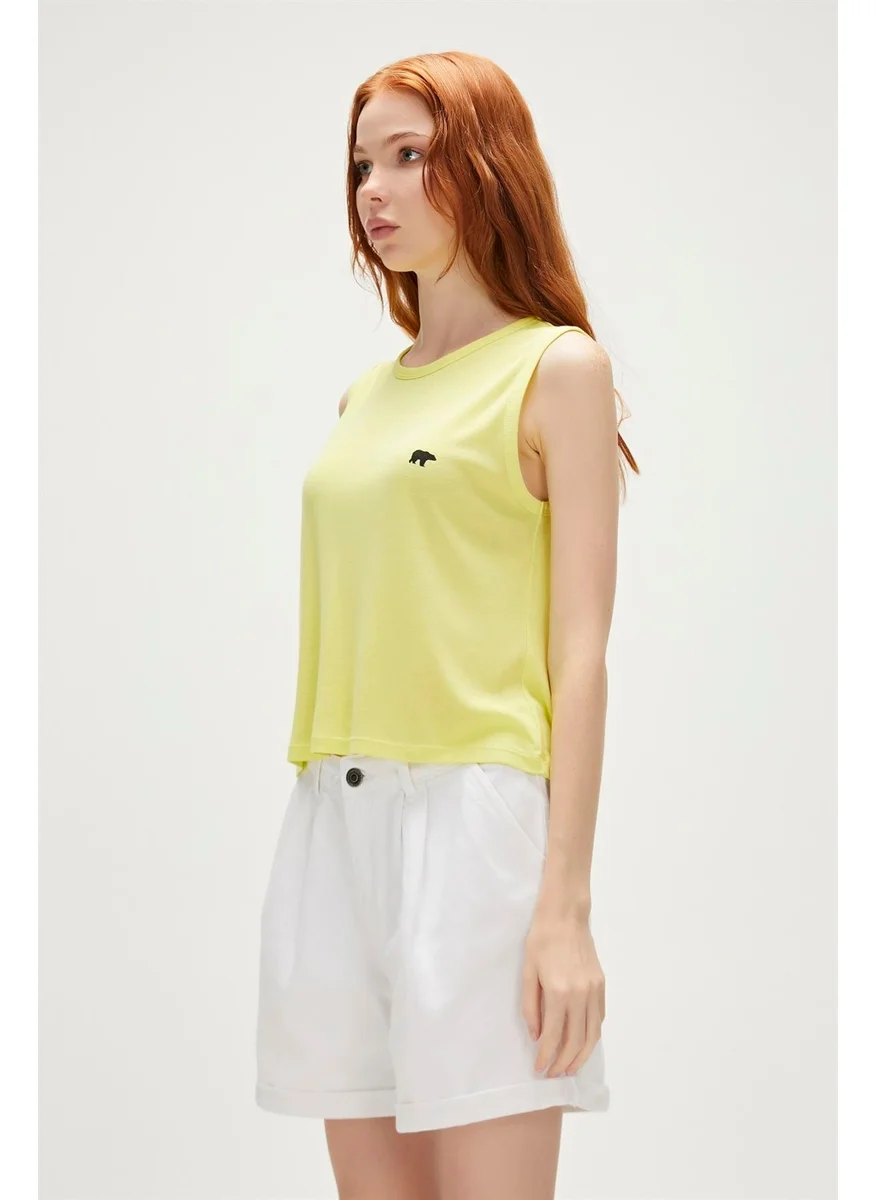 باد بير Halle Tank Top Sulfur