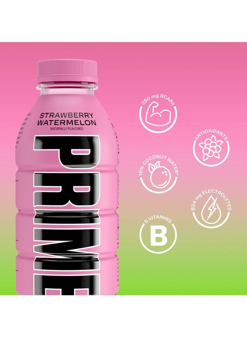 Prime Hydration Drink 500ml 12/Case Strawberry Watermelon