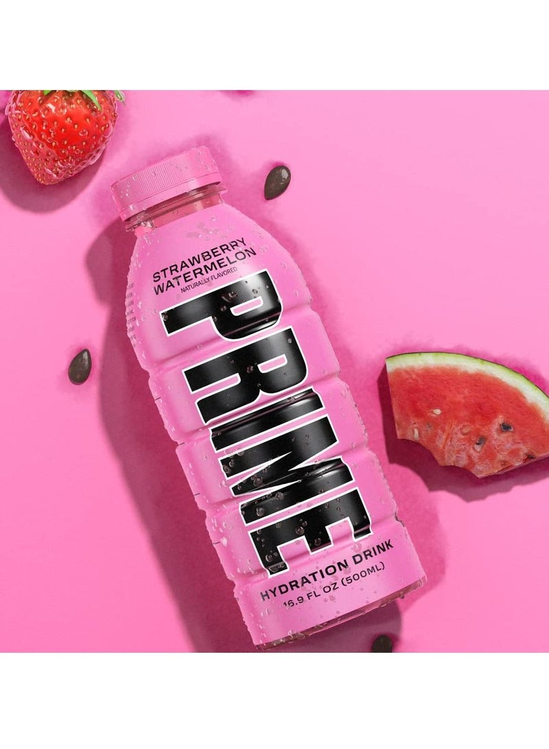 Prime Hydration Drink 500ml 12/Case Strawberry Watermelon