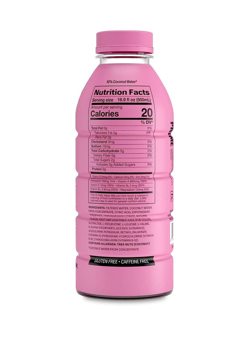 Prime Hydration Drink 500ml 12/Case Strawberry Watermelon