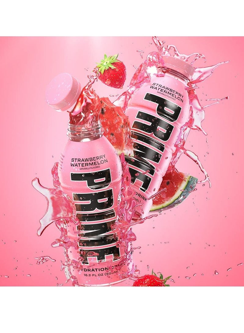 Prime Hydration Drink 500ml 12/Case Strawberry Watermelon