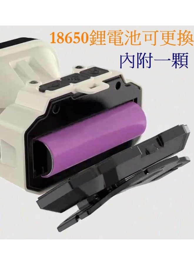 ال سي كشاف رأس LED قابل للشحن | إضاءة قوية | شحن USB | DLC-32936 - Image 5