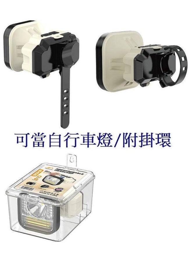 ال سي كشاف رأس LED قابل للشحن | إضاءة قوية | شحن USB | DLC-32936 - Image 4