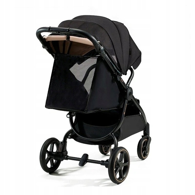 Kinderkraft - Mitzy Aluminum Flat-fold Stroller - Black - 24370 - Image 4