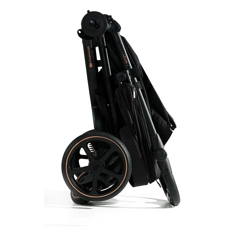 Kinderkraft - Mitzy Aluminum Flat-fold Stroller - Black - 24370 - Image 2