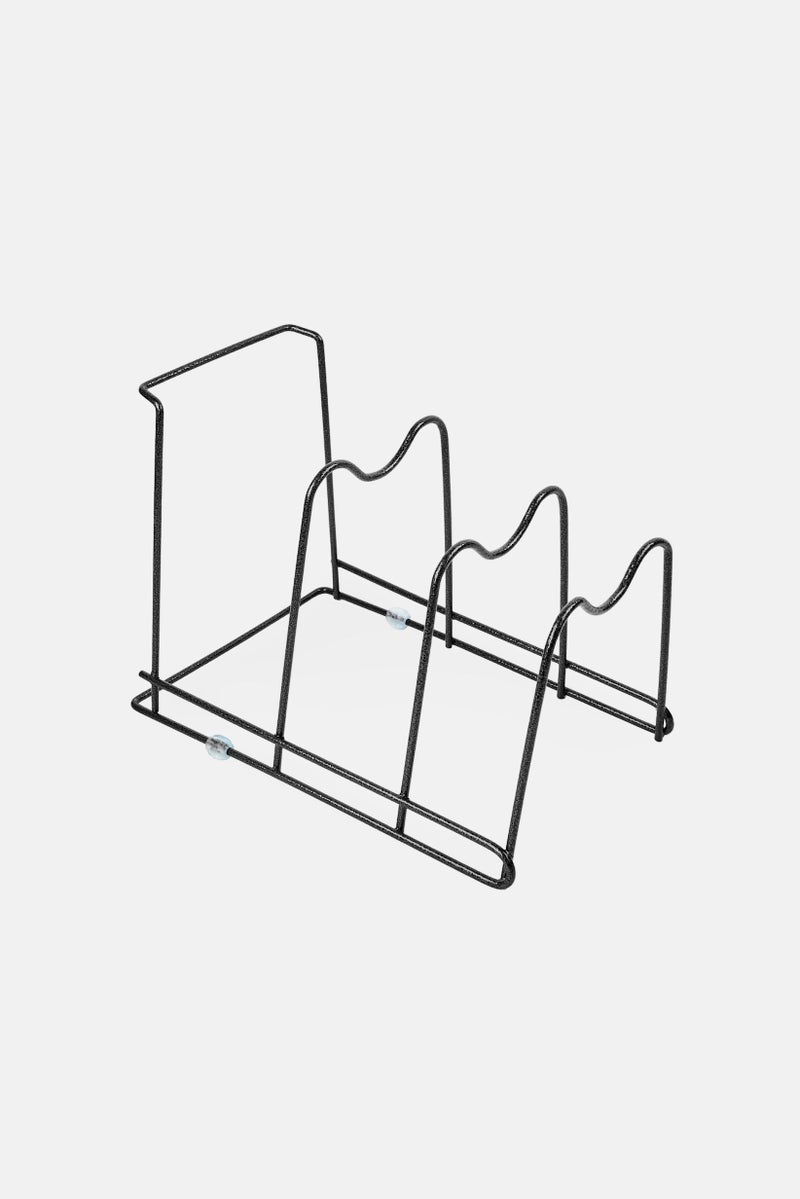 Bombay 2-In-1 Kitchen Organizing Rack, Black - Image 1