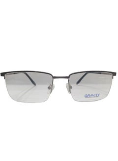 Gravity Semi-Rimless Rectangular Eyeglass Frame 2121 C2  - Image 2