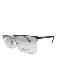 Gravity Semi-Rimless Rectangular Eyeglass Frame 2121 C2  - Image 1